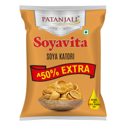 Patanjali Soyavita Soya Katori 27 g - Nutritious Protein Snack