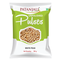 Patanjali Unpolished White Peas 500 g