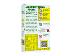 Jackfruit Flour – 100% Natural, Gluten-Free, Vegan Superfood – Ideal for Keto, Low-Carb & Diabetic Diets – 200g