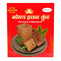 Aastha Gomay Hawan Kund – 100% Pure Cow Dung Hawan Kund for Sacred Yagyas & Havan Rituals