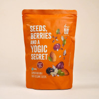 Isha Life Seeds, Berries & A Yogic Secret 200gm 11 Superfood Mix for Energy & Wellness Natural Snack with No Preservatives