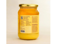 Isha Life Pure A2 Desi Cow Ghee 500ml | Traditional Bilona Ghee Made from Curd of Grass-Fed Desi Cows