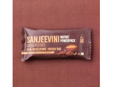 Isha Life Sanjeevini with Peanut Butter Energy Bar 40gm | Ayurvedic Superfood Snack | Natural Protein Bar for Energy & Vitality