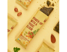 Isha Life Moringa Energy Bar Pack of 10 (20gm Each) | Ayurvedic Superfood Snack | Natural Protein & Energy Bar