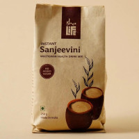 Isha Life Instant Sanjeevini Multigrain Health Drink Mix 250g | Traditional No Sugar Added Recipe | Power of 9 Superfoods
