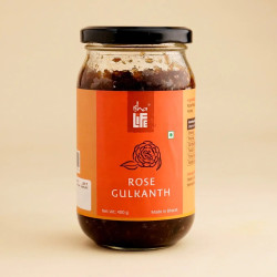 Isha Life Rose Gulkand 400g | Natural Rose Petals in Pure Honey | No Sugar, No Preservatives