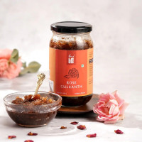 Isha Life Rose Gulkand 400g | Natural Rose Petals in Pure Honey | No Sugar, No Preservatives