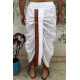 Vidyarthi Pure Cotton Readymade Dhoti with Two Zipper Pockets – Traditional Indian Men’s Wear Vidyarthi Pure Cotton Readymade Dhoti with Two Zipper Pockets – Traditional Indian Men’s Wear