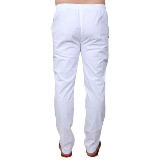 Vidyarthi Slimfit Stretchable Cotton Pyjama with Elastic & Drawstring Soft Breathable Fabric