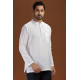 Vidyarthi White Handloom Cotton Full Sleeves Short Kurta for Men - Shop From India Get It Across The World Vidyarthi White Handloom Cotton Full Sleeves Short Kurta for Men - Shop From India Get It Across The World