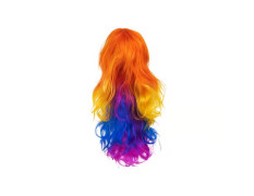 Festive Special Women’s Multicolour Party Wig | Cosplay & Festival Hair Wig – Bazaar5.com