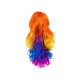 Festive Special Women’s Multicolour Party Wig | Cosplay & Festival Hair Wig – Bazaar5.com