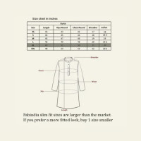 Fabindia Solid Men's Kurta (White) Fabindia Solid Men's Kurta (White)