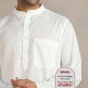 Fabindia Solid Men's Kurta (White) Fabindia Solid Men's Kurta (White)