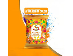Makhmal Holi Gulal (Orange) by Cock 80 gm