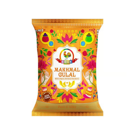 Makhmal Holi Gulal (Orange) by Cock 80 gm
