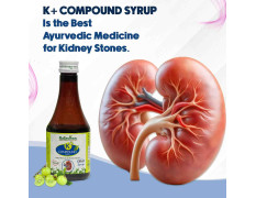 Rajasthan Aushdhalaya K+ Compound Syrup 180ml, Ayurvedic Kidney Stone Relief & Urinary Care , Indische Ayurveda Produkte Deutschland , Bazaar5.com