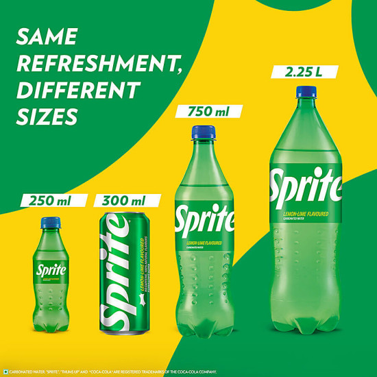 Sprite Soft Drink - Refreshing 750 ml