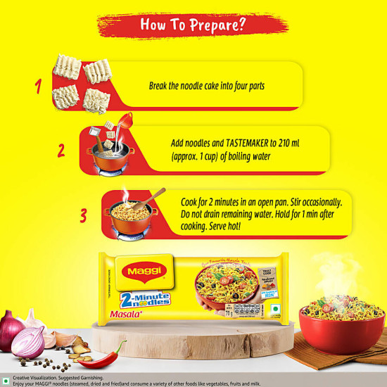 MAGGI  2-Minute Instant Noodles - Masala 560 g