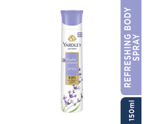Yardley London English Lavender Refreshing Body Spray for Women 150 ml