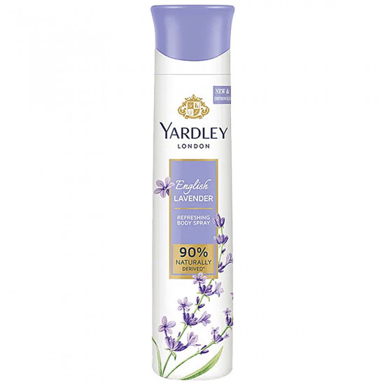Yardley London English Lavender Refreshing Body Spray for Women 150 ml