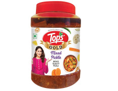 Tops Gold - Mixed Pickle, Traditional Flavour, Intense Taste 900 g