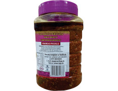 Tops Pickle - Gold Mango, Spicy Condiment, Accompaniment For Meals 900 g