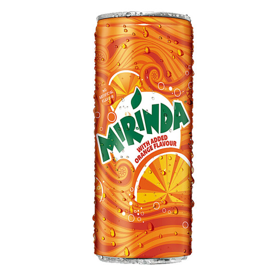 Mirinda Soft Drink - Orange 250 ml