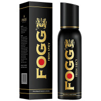 Fogg  Black Series Fresh Spicy - Perfume Body Spray For Men, Long Lasting & No Gas Deodorant 120 ml