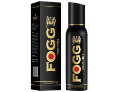 Fogg  Black Series Fresh Spicy - Perfume Body Spray For Men, Long Lasting & No Gas Deodorant 120 ml