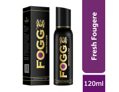 Fogg  Black Series - Perfume Body Spray, Fresh Fougere, For Men, Long Lasting & No Gas Deodorant 120 ml