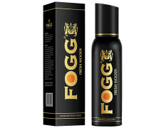 Fogg  Black Series Fresh Woody Perfume Body Spray For Men - Long Lasting & No Gas Deodorant 120 ml