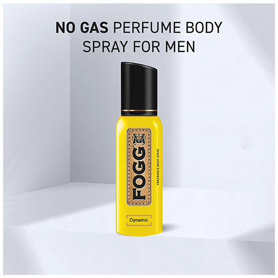 Fogg  Dynamic, No Gas Perfume Body Spray For Men, Long Lasting Deodorant 150 ml