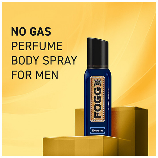 Fogg  Extreme, No Gas Perfume Body Spray For Men, Long Lasting Deodorant 150 ml