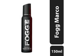 Fogg  Marco Perfume Body Spray For Men Black - Long Lasting, No Gas, Everyday Deodorant 150 ml