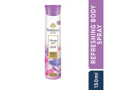 Yardley London Morning Dew Refreshing Body Spray| 90% Naturally Derived 150 ml