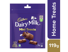 Cadbury Dairy Milk Minis Chocolate Home Treats Pack 119 g