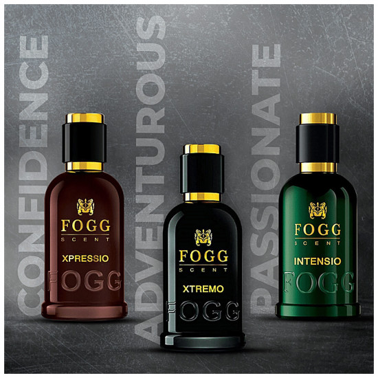 Fogg  Impressio Scent Eau De Parfum Men’s Perfume - Long-lasting Fresh & Soothing Fragrance 100 ml