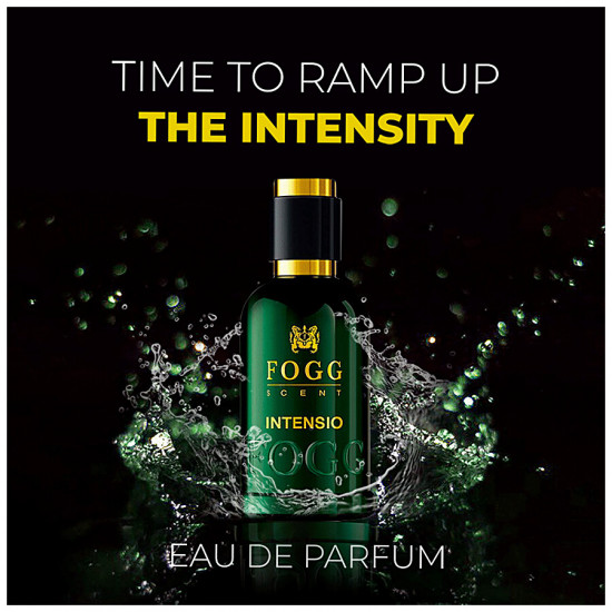 Fogg  Intensio Scent Eau De Parfum, Men’s Perfume - Long-Lasting Fresh, Exotic & Soothing Fragrance 100 ml