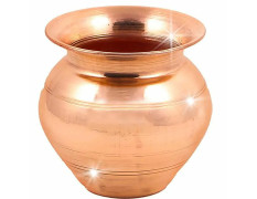 Shubhkart Copper Kalash, Taamba Kalash, Pooja Kalash 1 pc