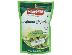 Marudhar Pickle - Athana Mirchi-Green 200 g