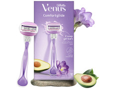 Gillette Venus Breeze Hair Removal Razor Blade/Refill - Gel Bar With Avocado Oils & Freecia Scent 1 pc