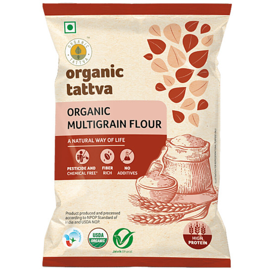 Organic Tattva Organic Multigrain Atta/Flour 1 kg