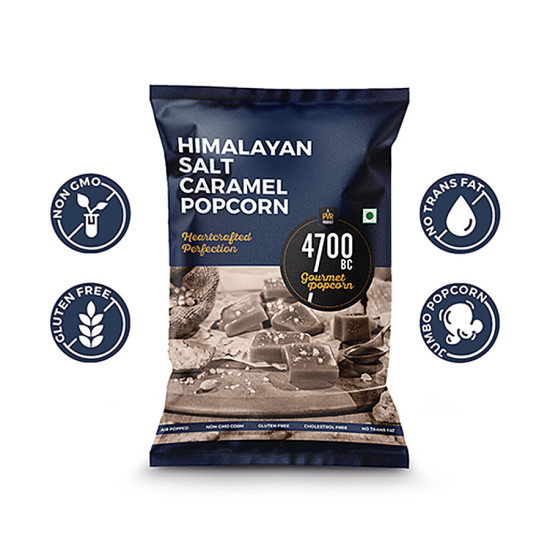 4700BC Gourmet Popcorn - Himalayan Salt Caramel 125 g