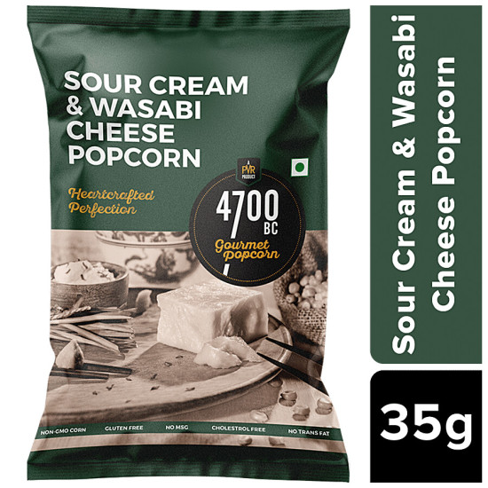 4700BC Gourmet Popcorn - Sour Cream & Wasabi Cheese 35 g