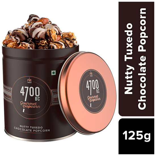 4700BC Nutty Tuxedo Chocolate Gourmet Popcorn 150 g