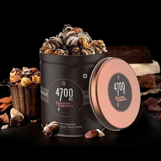 4700BC Nutty Tuxedo Chocolate Gourmet Popcorn 150 g