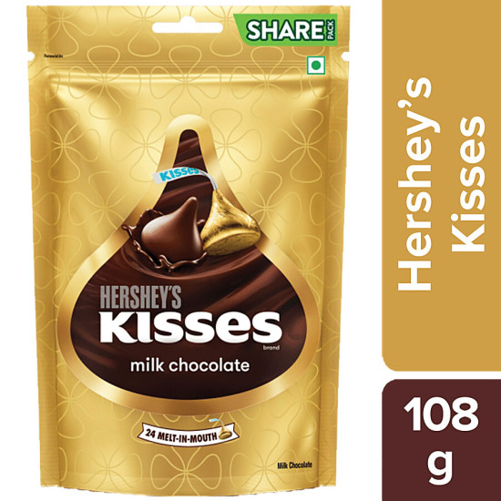 Hershey's Kisses Milk Chocolate 108 g