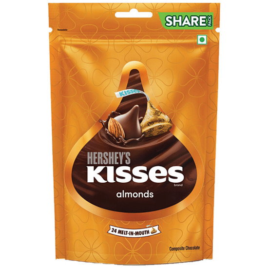 Hershey's Kisses Almonds Chocolate 100.8 g