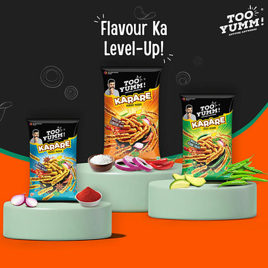 Too Yumm! Munchy Masala Flavour Karare Namkeen 70 g